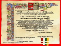 DIPLOMA HIJO ADOPTIVO- AYTO. EZCARAY
